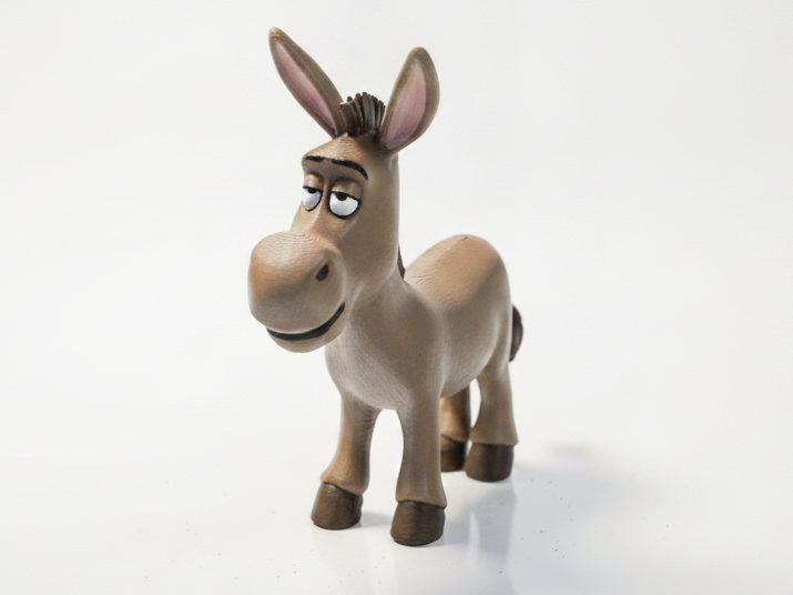 Donkey Figurine Shrek Cartoon 3D Printable