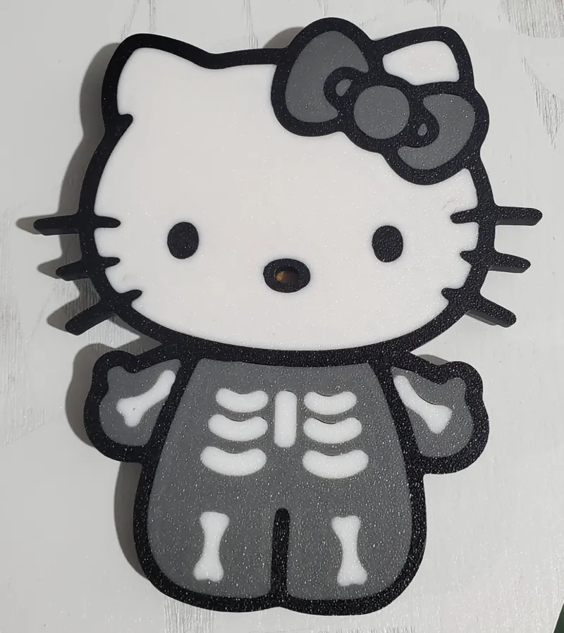 Kitty skeleton costume