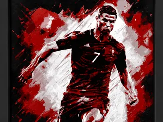Cristiano Ronaldo – HueForge / Chroma Canvas