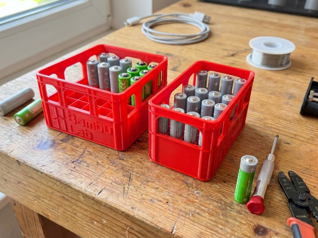 Battery Storage Crates XL (AA)