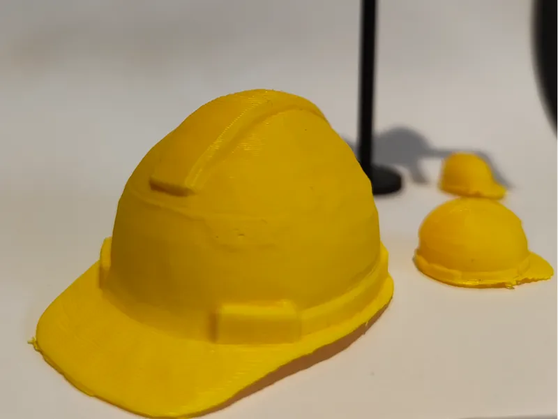 Miniature Construction Helmet