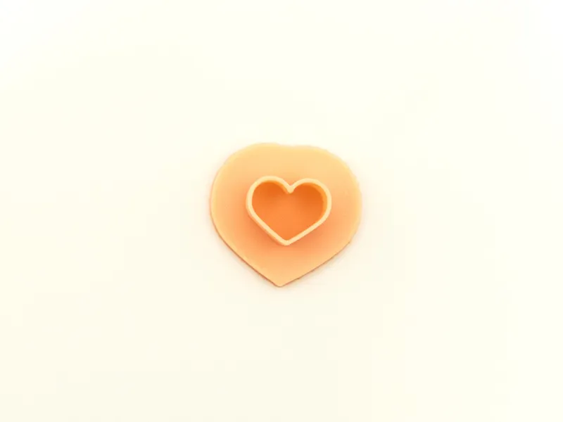 Micro Hearts - Polymer Clay Cutter