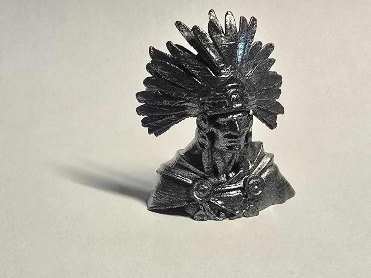 Aztec Emperor Bust – Warrior Leader Miniature by Ekto Ekto MakerWorld ...