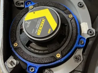 E46 speaker adapter 6 1/2" to 5 1/4" (for Kickers)