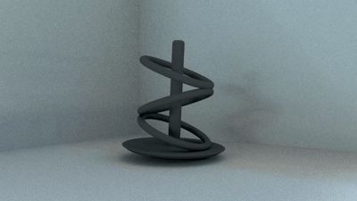 spinning top ring illusion