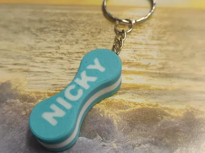 Pullbuoy SWIM Keychain