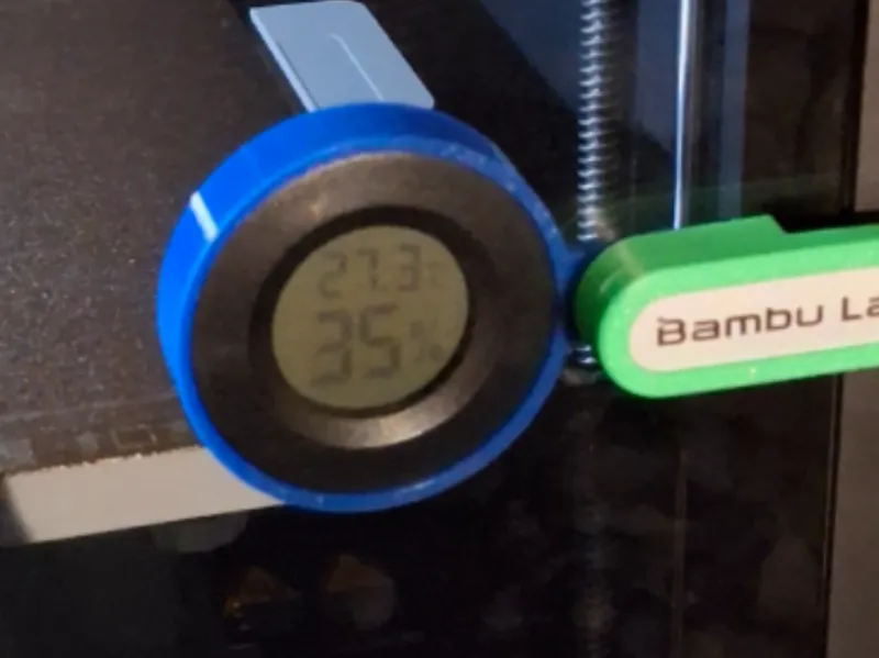 support hygrometre pour p1s