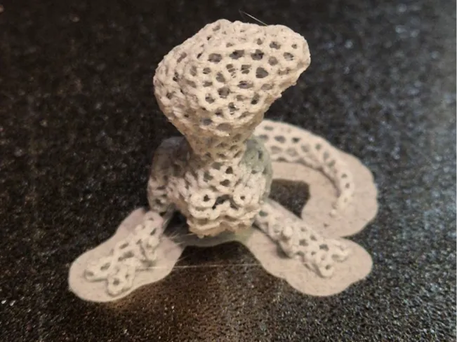 Cute Baby Velociraptor voronoi  A smaller version