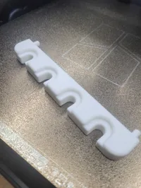 0.12mm layer, 5 walls, 10% gyroid infill, with support