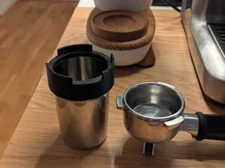 Niche Zero cup 54mm portafilter adapter