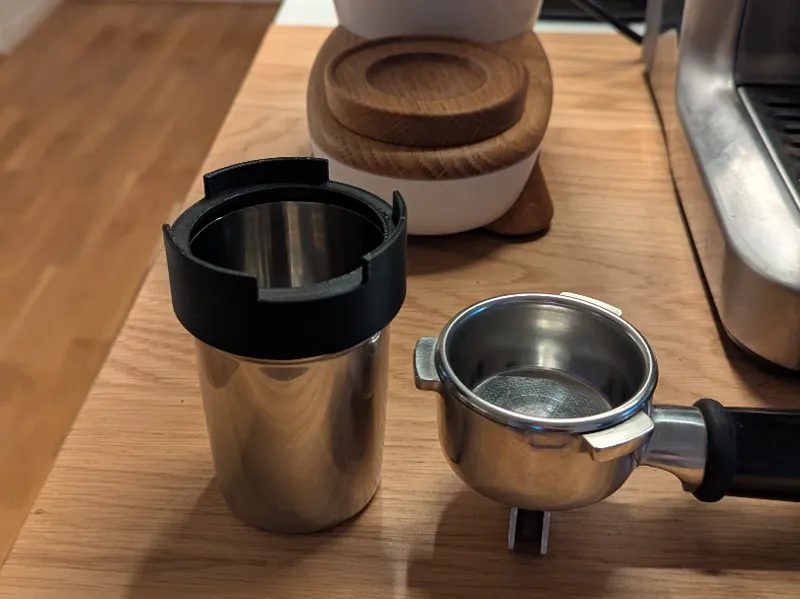 Niche Zero cup 54mm portafilter adapter