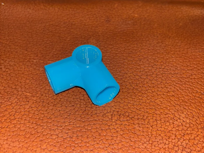 3 way 1/2" PEX elbow / joint