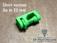 Short version up to 25 mm