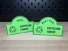 Recycling-Labels: PLA & PETG