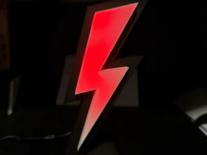 Lightening Bolt - LED-Light