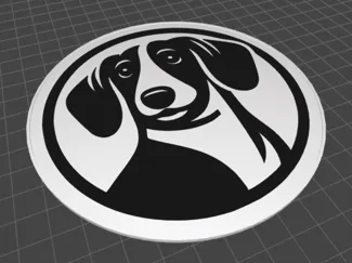 Dachshund Coaster