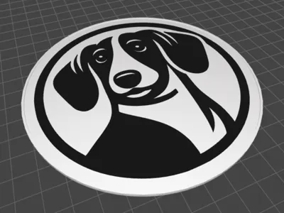 Dachshund Coaster