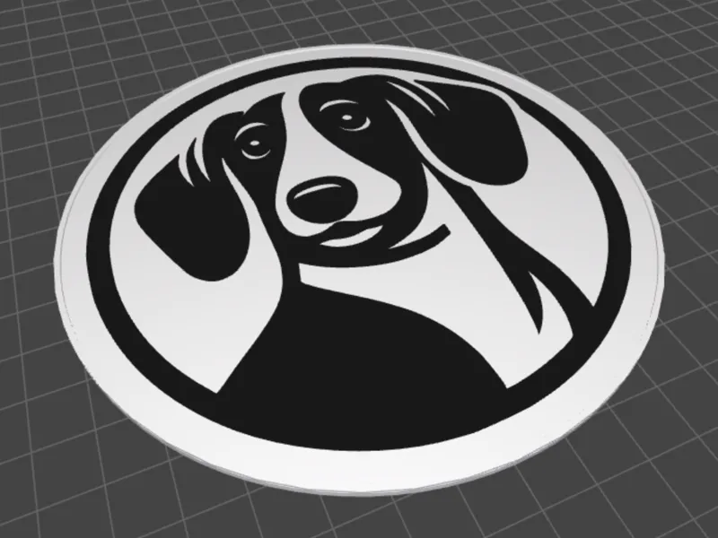 Dachshund Coaster