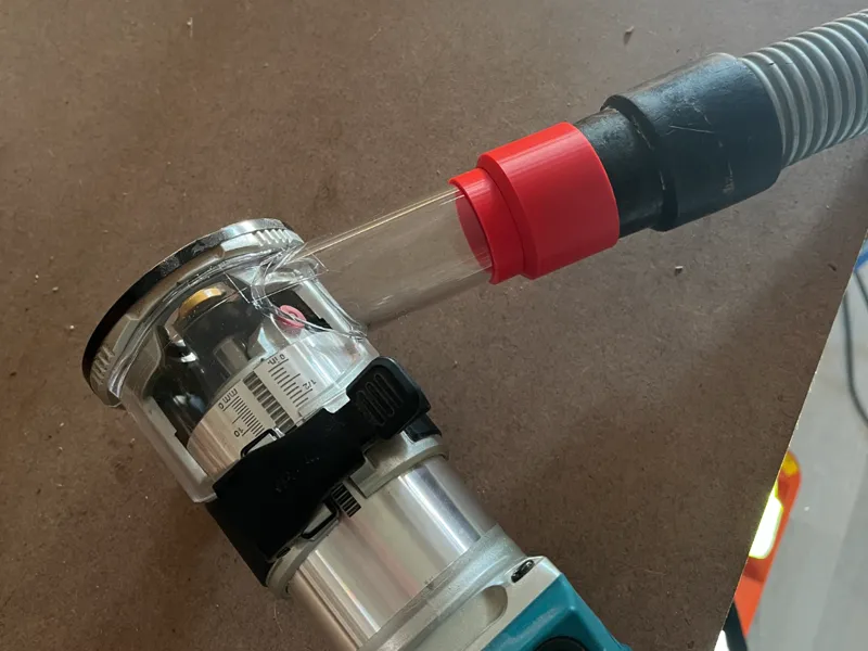 Makita DRT50 - Baier vacuum Adapter