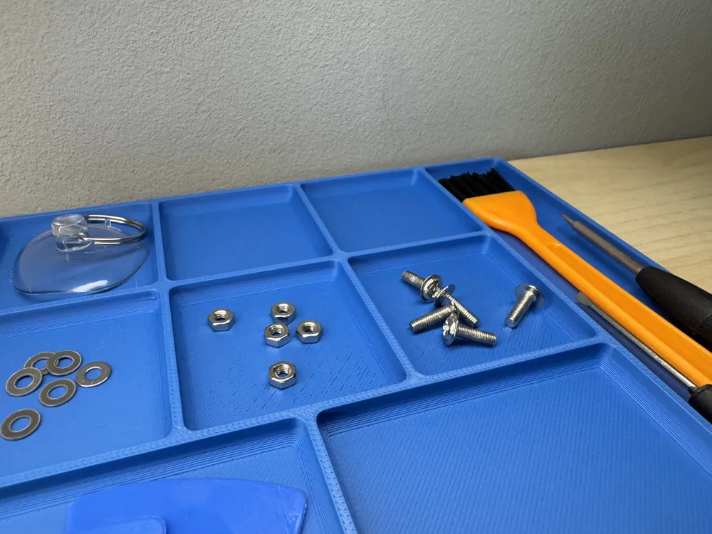 Gridfinity Tool and Parts Tray (four versions) by LukasMakerWorld ...