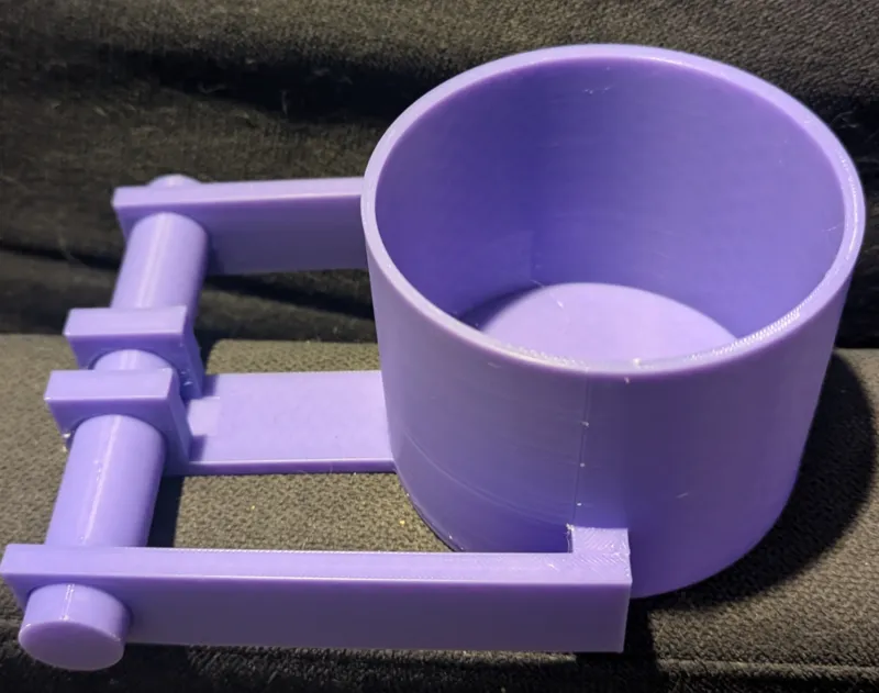 Cup holder for exercise bike