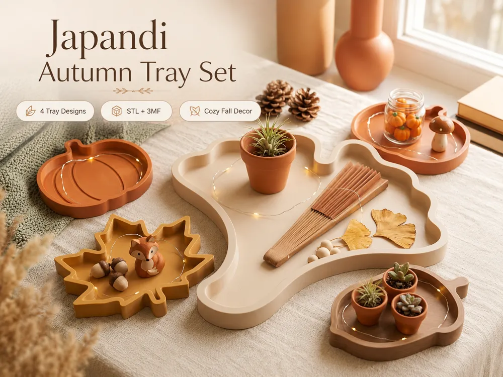 Bandeja organizadora: Ginkgo Leaf Trinket Tray – 3 Sizes. Referencia del modelo original.