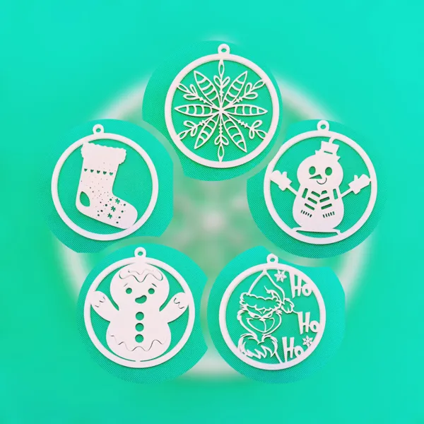 Assortiment de décorations de Noël 2