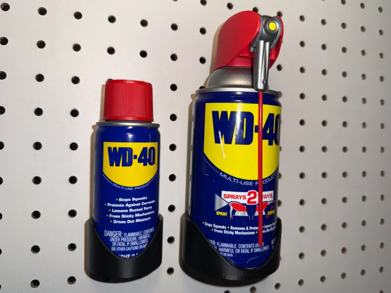Pegboard Aerosol Holders (WD-40)