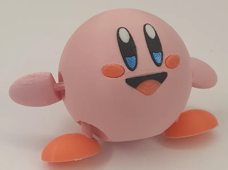 Fun Flexi Kirby (Nintendo) Multipart Model