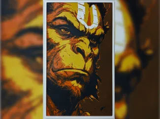 Hanuman Ji HueForge Art – 3D Printed Bajrangbali