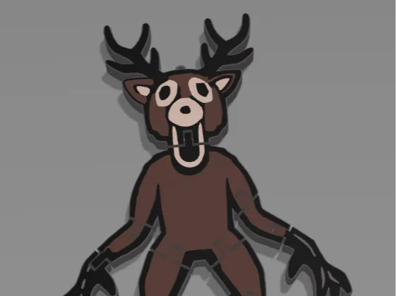 Flexi Deer from 99 nights in the forest Roblox
