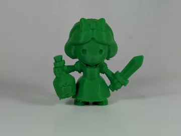 Modelo para impresión 3D: Tiny Battle Princesses — vista de referencia 5