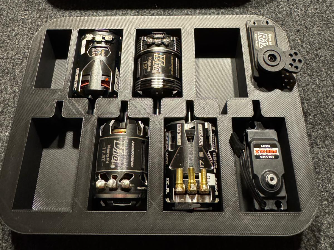 RC-Elektronik, Motor & Servo Aufbewahrungsbox 