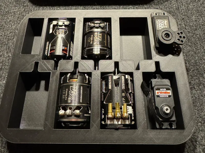 RC-Elektronik, Motor & Servo Aufbewahrungsbox 