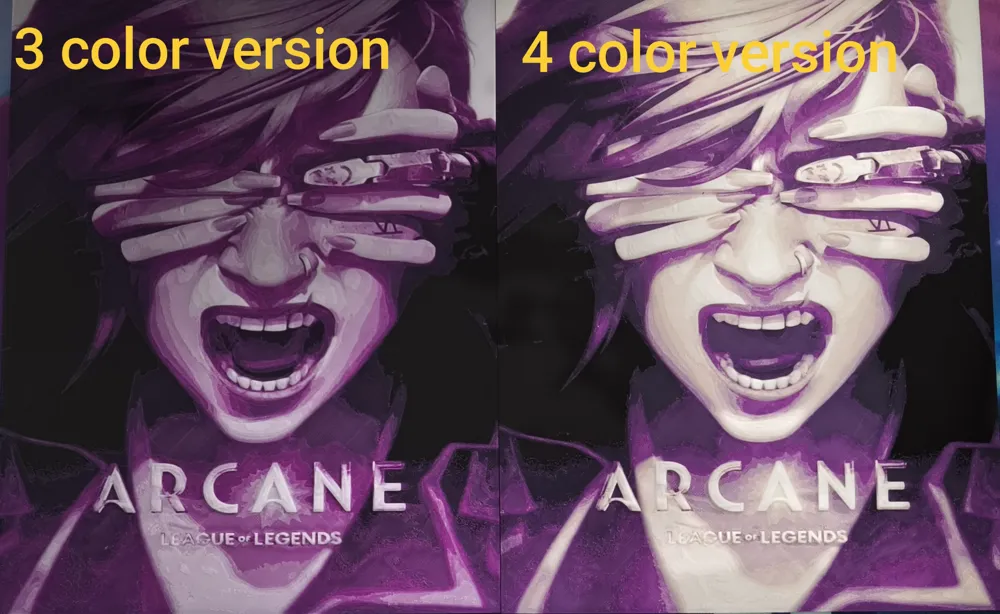 Arcane Vi Season 2 Poster - Free 3D Print Model - MakerWorld