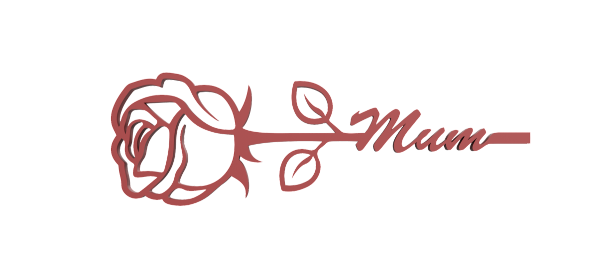 Miniatura 32 do modelo 3D ROSE FOR MOTHERSDAY OR VALENTINES / STANDING ROSE