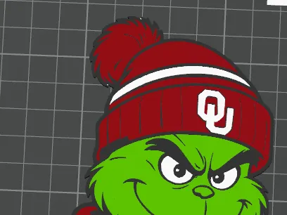 grinch style oklahoma university sweater