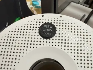 RFID感應晶片重複使用(無晶片請勿打印)-PETG- Basic (黑色) 30105