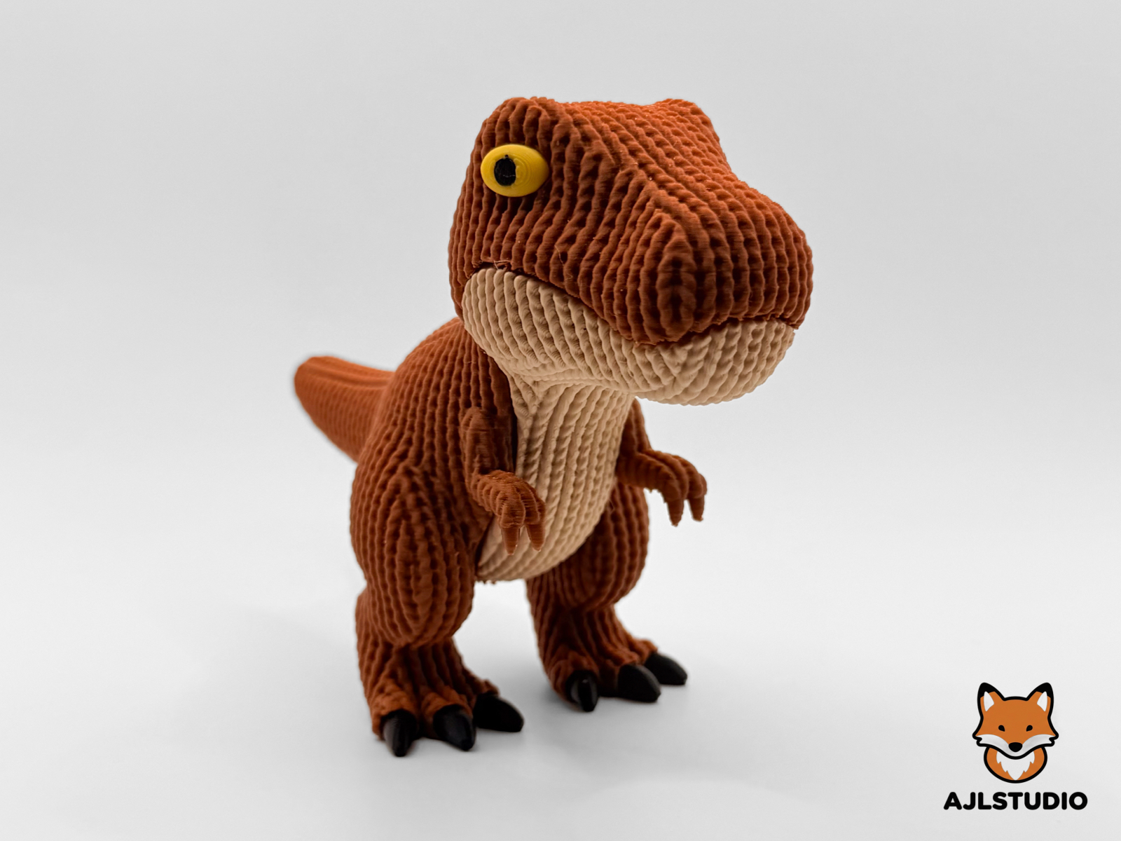 Knitted T-Rex. Knitted Collection - 1