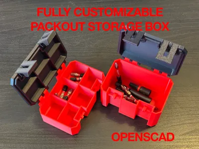 PACKOUT Mini Storage Box (Customizable)