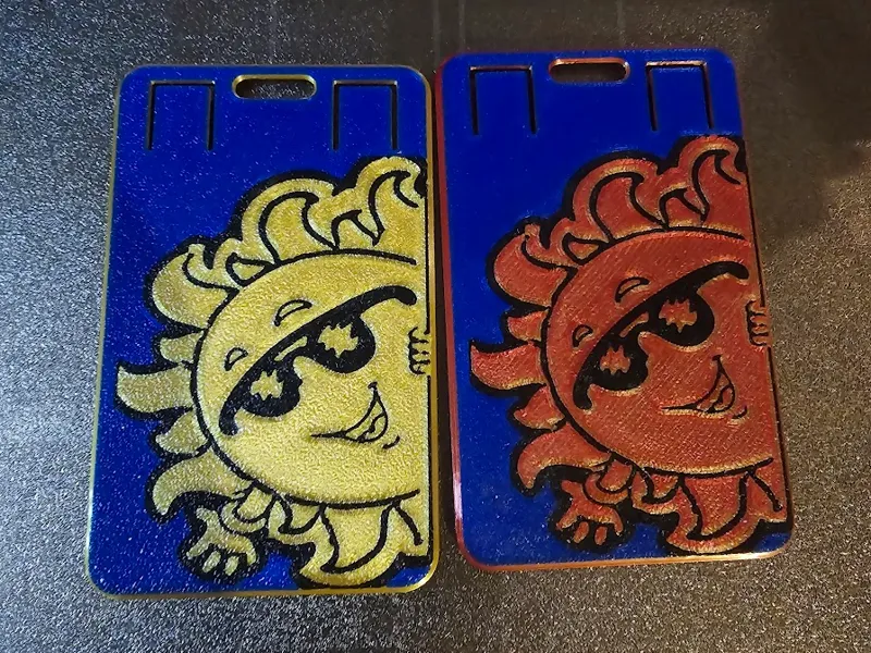 Cool Sun Work Badge Holder