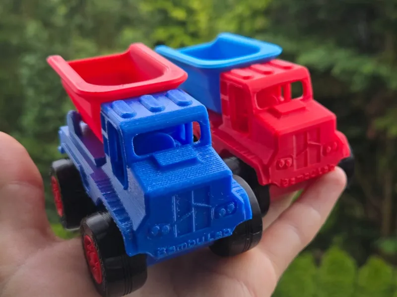 Kleiner Muldenkipper Truck