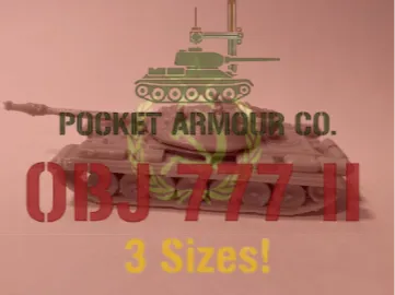 OBJECT 777 ii, Russian Tank with spinning turret!