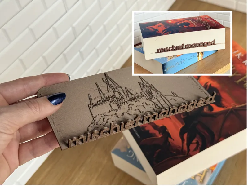 Mischief Managed Bookmark