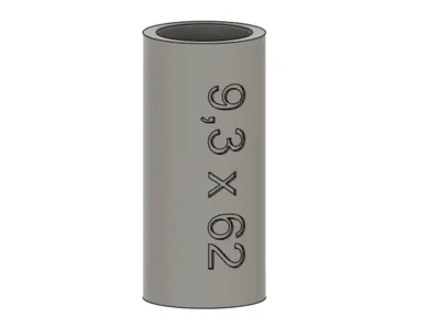 9,3 x 62 Powder Funnel Insert