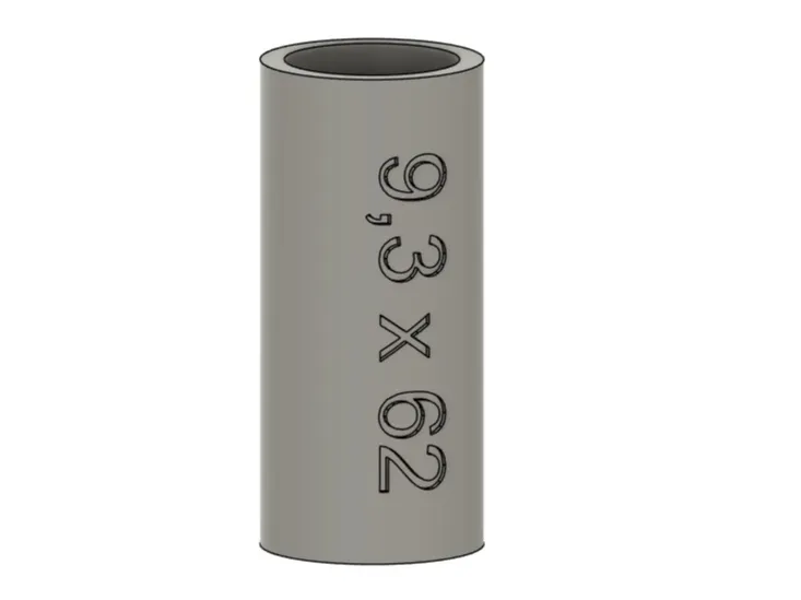 9,3 x 62 Powder Funnel Insert