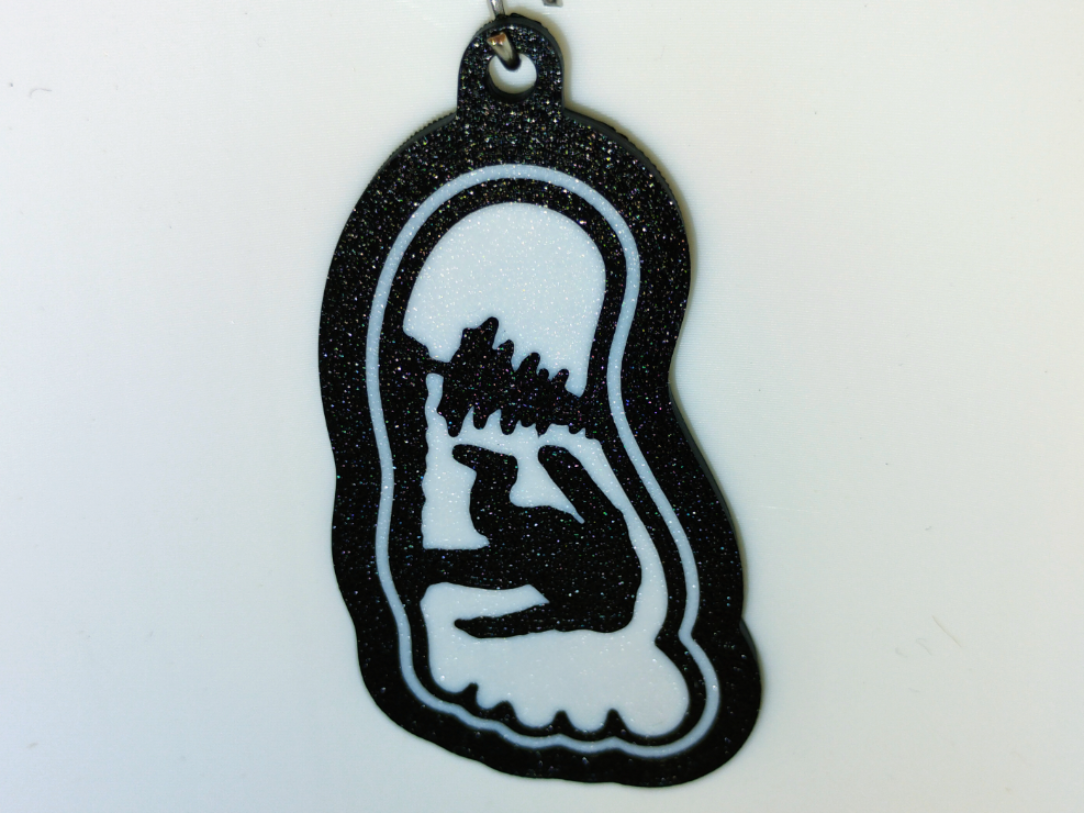 Bigfoot's Foot Keychain