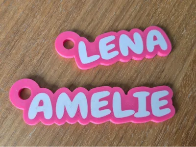 Keychain Amelie & Lena