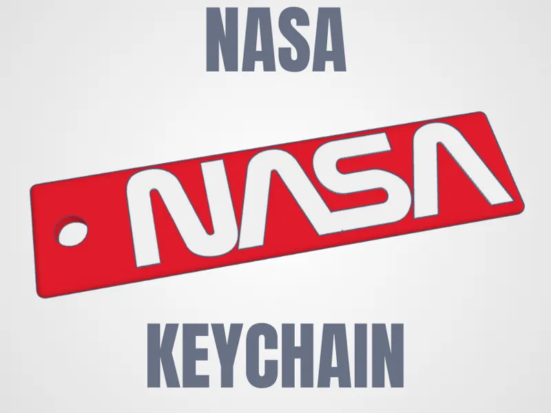 NASA Keychain