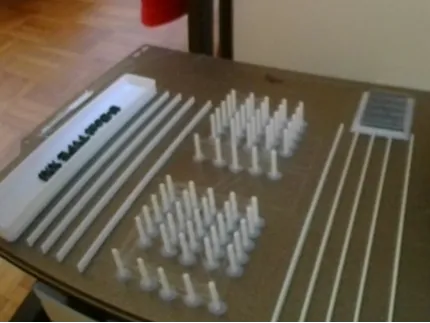 Corrimão para barcos escala 1/133